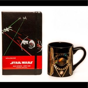 Limited Edition Star Wars Notebook/Mug Set - NWT